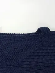 Vorschaubild 2 von Damen Pullunder Strickweste Gr. 34/XS Modern Blau Wolle