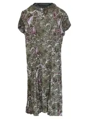 Vorschaubild 3 von Damen Sommerkleid Gr. 36;S Mehrfarbig Florales Muster