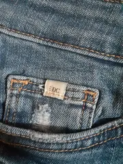 Vorschaubild 3 von EDC Jeans Damen Slim Fit Blau W26 Stretch Cut-Outs Freizeit