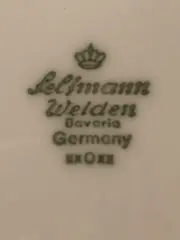 Vorschaubild 3 von Platzteller 25cm Klassisch Weiß Blumenmuster Porzellan Festlich