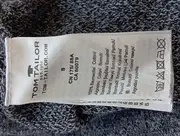 Vorschaubild 4 von Herren Pullover Grau Meliert Baumwolle Gr. 46/S Casual Langarm