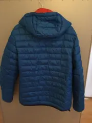 Vorschaubild 3 von Steppjacke Herren Gr. S Blau Kapuze Outdoor Jacke