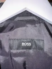Vorschaubild 2 von Herren Mantel Kaschmir Gr. 50 L Grau Klassisch