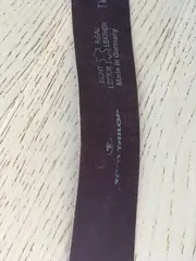 Vorschaubild 5 von Damen Ledergürtel Lila Gr. 90 Echtleder Floral Casual