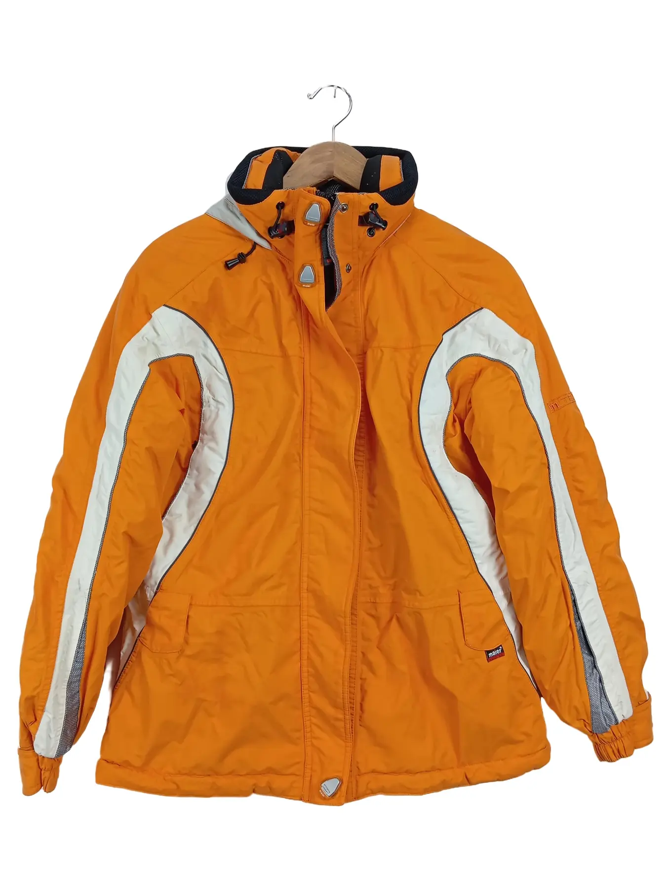 MAIER SPORTS Damen Outdoorjacke Skijacke Gr. 38 Orange Sportlich