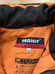 Vorschaubild 5 von Damen Outdoorjacke Skijacke Gr. 38 Orange Sportlich
