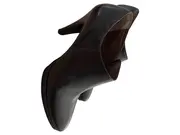 Vorschaubild 2 von Damen Stiefelette Gr. 40 Schwarz Elegant High Heels Stiefel