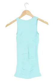 Vorschaubild 2 von Damen Top Sportlich Gr. 32/XXS Blau Polyamid Activewear