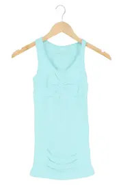 Vorschaubild 1 von Damen Top Sportlich Gr. 32/XXS Blau Polyamid Activewear