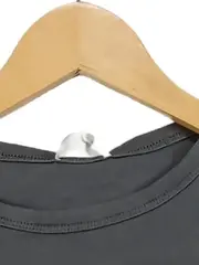 Vorschaubild 6 von Damen Langarmshirt Basic Gr. 34/XS Grau Baumwolle