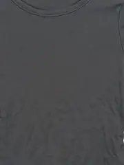 Vorschaubild 4 von Damen Langarmshirt Basic Gr. 34/XS Grau Baumwolle