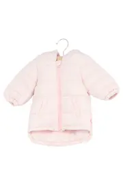 Vorschaubild 1 von Kinder Steppjacke Rosa Gr. 56 Casual Kapuze gesteppt