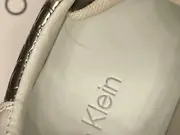 Vorschaubild 4 von Damen Sneaker low Silber Gr. 39 Modern Logo-Print Freizeit