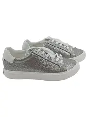 Vorschaubild 1 von Damen Sneaker low Silber Gr. 39 Modern Logo-Print Freizeit