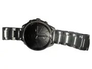 Vorschaubild 1 von Herren Armbanduhr Chronograph Silber Metall Casual