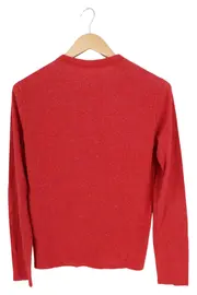 Vorschaubild 2 von Herren Pullover Rot Gr. S/44 Casual Langarm Henley Rippstrick