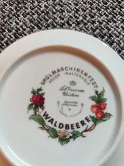 Vorschaubild 4 von Kuchenteller Alpen Johannisbeere Mehrfarbig Porzellan Klassisch