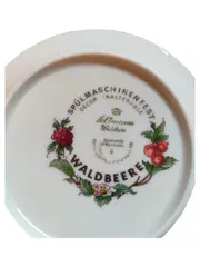 Vorschaubild 2 von Kuchenteller Alpen Johannisbeere Mehrfarbig Porzellan Klassisch