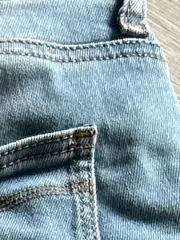 Vorschaubild 4 von Slim Fit Jeans Damen Blau W26 L30 Baumwolle Casual Hose