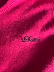 Vorschaubild 3 von Damen Langarmshirt Gr. 44 Pink Baumwolle Basic Shirt