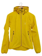 Vorschaubild 1 von Outdoorjacke Damen Gr. 34/XS Gelb Sportlich Kapuze Reißverschluss