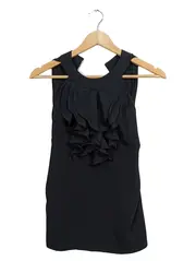 Vorschaubild 1 von Damen Abendkleid Schwarz Gr. 38 Elegant Rüschen