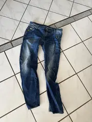 Vorschaubild 6 von Herren Jeans Regular Fit Blau Gr. 50 W33 L32