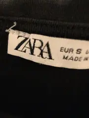 Vorschaubild 4 von Damen T-Shirt Basic Schwarz Gr. 36/S Cropped