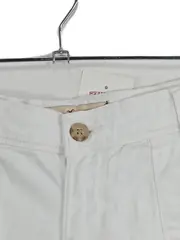 Vorschaubild 4 von Damen Shorts Hotpants Kurze Hose W27 S 36 Weiß Baumwolle Sommer Casual