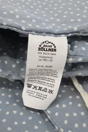 Vorschaubild 2 von Nestchen Kopfschutz Babybett Baumwolle Blau Punkte 170x34cm