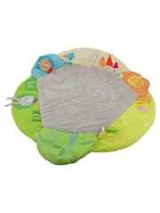 Vorschaubild 1 von Babydecke Tiermotive Mehrfarbig 103x103 cm Guter Zustand