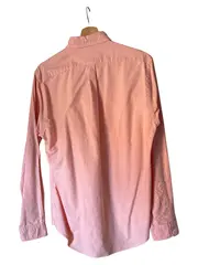 Vorschaubild 2 von Herren Business Hemd Gr. S Orange Baumwolle Langarm