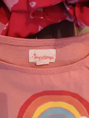 Vorschaubild 4 von Kinder Mädchen Freizeitkleid Rosa Gr. 86/92 Regenbogen Casual