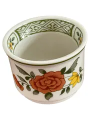 Vorschaubild 1 von Dekoschale Blumen Porzellan Mehrfarbig Klassisch 4,5cm