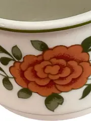 Vorschaubild 2 von Dekoschale Blumen Porzellan Mehrfarbig Klassisch 4,5cm
