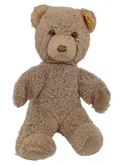 Vorschaubild 1 von Kuscheltier Teddybär Plüschbär Beige 27 cm Klassisch Knopf im Ohr