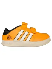 Vorschaubild 3 von Sneaker Kinder Gr. 27 Orange Klettverschluss Sportschuhe Low