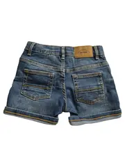 Vorschaubild 2 von Kinder Jeans Shorts Gr. 74 Blau Casual Baumwolle