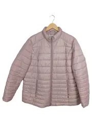 Vorschaubild 1 von Damen Steppjacke Gr. 48 Rosa Wasserabweisend Polyester