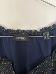 Vorschaubild 3 von Damen Freizeitkleid Gr. 36/38 Mehrfarbig Gemustert Midikleid