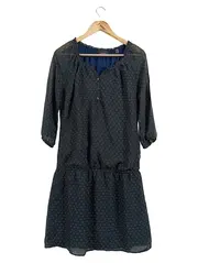 Vorschaubild 1 von Damen Freizeitkleid Gr. 36/38 Mehrfarbig Gemustert Midikleid