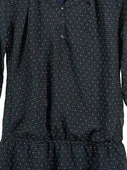 Vorschaubild 2 von Damen Freizeitkleid Gr. 36/38 Mehrfarbig Gemustert Midikleid