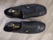 Vorschaubild 4 von Damen Slipper Gr. 37 Blau Casual Leder Mokassin