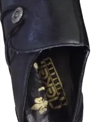 Vorschaubild 5 von Damen Slipper Gr. 37 Blau Casual Leder Mokassin