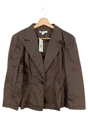 Vorschaubild 1 von Blazer Damen Gr. 40/M Braun Klassisch Elegant Business