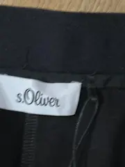 Vorschaubild 7 von Damen Anzughose Business Hose Gr. 34 Schwarz Glitzerbund