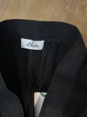 Vorschaubild 5 von Damen Anzughose Business Hose Gr. 34 Schwarz Glitzerbund