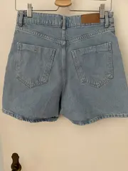 Vorschaubild 2 von Damen Jeans Shorts Gr. 36 Blau Casual Denim