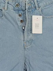 Vorschaubild 3 von Damen Jeans Shorts Gr. 36 Blau Casual Denim