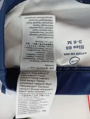 Vorschaubild 2 von Badehose Kinder Mädchen Gr. 68 Blau Gestreift Maritim Schleife